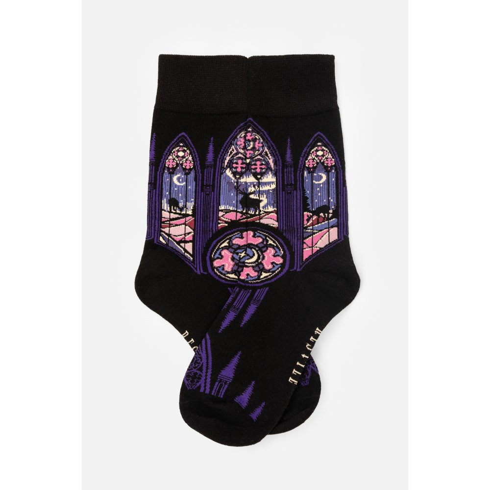 Restyle - Northern Lights Socken - Schwarz